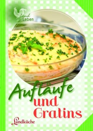 Ein leichter Zucchini-Auflauf soll es sein? Oder ein deftiger Kasseler-Auflauf? Oder doch lieber ein verführerisch-süßes Früchtegratin? Ganz gleich, wonach dem Leser der Sinn steht: Dieses Buch liefert die passende Rezeptidee für alles, was in die Auflaufform gehört. Mit wenig Aufwand lässt sich jedes der rund 100 Rezepte im Nu vorbereiten, und während sich hinter der Ofentür die leckere gold-braune Kruste entwickelt, ist die Küche längst aufgeräumt, der Tisch gedeckt und ein entspanntes Zusammensein mit Familie oder Freunden garantiert. Doch nicht nur wegen der guten Vorbereitungsmöglichkeiten sind Aufläufe und Gratins so beliebt: Sie lassen sich außerdem in allen möglichen Geschmacksvariationen immer wieder neu zubereiten, kommen meist mit preiswerten Zutaten aus - und nicht zuletzt schmecken sie einfach köstlich! Aus 1600 Einsendungen eines Rezeptwettbewerbs der Zeitschrift „Land und Forst“ wurde die Auswahl für dieses Buch getroffen. Jedes Rezept wird Schritt für Schritt erklärt, zum Teil erläutern auch Bilder die richtigen Griffe und Tricks bei der Zubereitung. Hervorragende Fotografien der fertigen Aufläufe wecken schon beim Durchblättern des Buches Appetit.