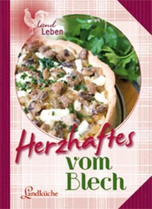 Vom Zwiebelkuchen über die Sauerkrautpizza und den Kasslerauflauf bis hin zur Lachsquiche: Die ganze Vielfalt der herzhaften Rezepte aus dem Backofen findet sich in dem neuen Landküche-Buch „Herzhaftes vom Blech“. Rund 100 Rezepte sind in gewohnt praxisnaher Aufmachung und mit Fotos, die das Wasser im Munde zusammenlaufen lassen, zusammengestellt und machen Lust aufs eigene Ausprobieren. Sie alle entstammen einem Wettbewerb, zu dem die landwirtschaftliche Wochenzeitung LAND & FORST die Landfrauen aus Niedersachsen aufgerufen hatte. Aus den mehr als 500 eingesandten Rezepten rund um das Thema Flammkuchen, Pizza, Auflauf und Co. wurden die leckersten und raffiniertesten für dieses Buch ausgewählt. Das Ergebnis ist eine Zusammenstellung köstlicher Landfrauenrezepte, die sich als traditionelle Bestandteile der Landküche oft gut vorbereiten lassen, ansprechend aussehen und sich auch zur Bewirtung größerer Runden eignen. Ob Vorspeise, Beilage oder Hauptgericht, ob mit Fleisch, mit Fisch oder rein vegetarisch: Jedes mitten aus der Praxis stammende Rezept ist leicht nachzukochen und verspricht schönsten kulinarischen Genuss vom Lande!