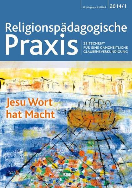 Die für dieses Heft ausgewählten biblischen Erzählungen zeigen die besondere Kraft und Macht des Wortes Jesu. Im einzelnen: - Der Hauptmann von Kafarnaum - Berufung der ersten Jünger - Petrus geht über das Wasser - Familiengottesdienst zur Berufung - Geschichte von der Fee Lalia.