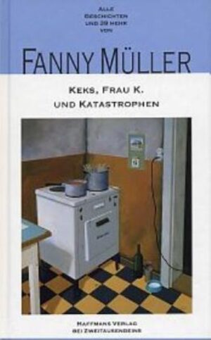 Erstmals: Alle Geschichten von Fanny Müller in einem Band. Nur bei uns. 13,90 EUR. Frau M.: „Ich nehme an, Sie haben in Ihrem Leben schon alles gesehen?“ Frau K.: „Zweimal.“ Fanny Müller gehört zu den ganz wenigen Frauen in Deutschland, die Satire schreiben. Ihr Markenzeichen sind Kolumnen, „Miniaturen von hintergründigem Witz“, wie nicht nur Brigitte meint. „Erst durch den Blick von Fanny Müller, der Kultautorin der deutschen Literaturszene, kriegt der Alltag plötzlich Witz und Glitter“ (Elke Heidenreich). Frau Müller wohnt, isst und arbeitet im Hamburger Schanzenviertel. Hier ist sie umzingelt von Punks mit Schäferhunden, die auf alberne Namen hören (auch die Herrchen) und den Insassen der umliegenden Altersheime, die fast nichts mehr hören. Diese Welt zwischen Werbeleuten und Ökofreaks, dort, wo Hamburg am lebendigsten ist, ist der Ausgangspunkt ihrer satirischen Streifzüge. „So soll eine Kolumne sein. Treffer und versenkt. Ein Stück Lebenskraft“ (Junge Welt). Fragen zur Frau unserer Zeit in der Gesellschaft, auch solche, die oft aus falscher Scham gar nicht gestellt wurden, finden hier offene und klare Antworten. Männer, die wissen wollen, was „die Frau“ bewegt, umtreibt und anwidert, treffen hier auf oft schockierend offene Einsichten. „Vielleicht ja doch zu schade zum Wegschmeißen“, meinte Fanny Müller und veröffentlichte ihre gesammelten Kolumnen, Glossen und Kurzgeschichten unter „völlig willkürlich albernen Kapitelüberschriften“ bereits in vier Kolumnenbüchern („Geschichten von Frau K.“, „Mein Keks gehört mir“, „Das fehlte noch!“, „Für Katastrophen ist man nie zu alt“). Die haben wir nun in einem liebevoll ausgestatteten Haffmans-Band vereint und um bisher nur verstreut in Anthologien, Zeitungen und Zeitschriften erschienene Geschichten ergänzt. Die Süddeutsche nennt sie „die göttliche Fanny Müller“. Sie schreibt „klasse Kolumnen über Gott und die Welt: kompromisslos, sargschwarz, schnoddrig, einfach nur fies. Simple Stories mit genau dem richtigen Tick Tiefgang“, Osnabrücker Stadtblatt, „mit unfehlbarem Gespür für das schlichtweg Bescheuerte“ (Konkret). Fanny Müller „Keks, Frau K. und Katastrophen“.