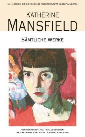 Katherine Mansfield, 1888 als Tochter des Präsidenten der Bank von Neuseeland geboren, liebte dramatische Auftritte. Mit 21 bricht sie vom provinziellen Neuseeland aus und flieht nach London, mit dem erklärten Ziel, Künstlerin zu werden. Sie saugt alles auf, was nach Moderne schmeckt, schlägt sich die aufregenden Nächte von Bloomsbury um die Ohren, hat Affären mit schönen Jünglingen und auch Frauen. „Wozu hat man einen Körper mitbekommen, wenn man ihn wie eine ganz, ganz kostbare Geige in einen Kasten einschließen muss?“, findet sie. Als sie schwanger wird, reist die Mutter an und expediert sie ins bayerische Wörrishofen. Danach wird die Tochter enterbt. In Wörrishofen entsteht Mansfields vielbeachtetes Erzähldebüt „In einer deutschen Pension“, weitere Bände folgen. D.H. Lawrence und Virginia Woolf, mit der sie in einer lebenslangen spannungsreichen Freundschaft verbunden war, stellten die Zentralgestalten ihres Lebens dar. Dennoch sollte sie bis zu ihrem Tod 1923 nie über den Status einer literarischen Außenseiterin hinausgelangen. Heute sind ihre 88 Geschichten Weltliteratur: Sie gelten als bahnbrechend für die Gattung Short Story. Jetzt alle in einem Band: In einer deutschen Pension, Glückseligkeit, Das Gartenfest, Das Taubennest, Etwas Kindliches. Aus dem Englischen vollständig neu von Heiko Arntz, Ute Haffmans und Sabine Lohmann übersetzt, mit informativen Anmerkungen sowie einem Nachwort versehen und in einem kompakten Dünndruckband zusammengestellt.