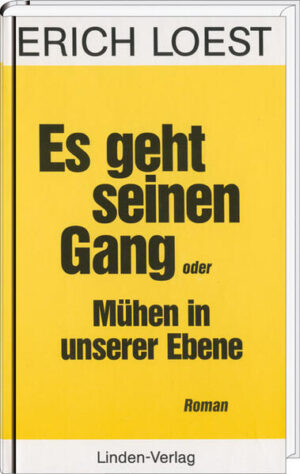 Mit diesem Roman setzte Erich Loest Mitte der siebziger Jahre alles auf eine Karte. Nach sieben Jahren Zuchthaus und sieben Krimis, mit denen er sich über Wasser gehalten hatte, schrieb er gegen alle Tabus in der DDR an. Manfred Jäger urteilte über »Es geht seinen Gang«: »Der Roman ist konzipiert als Gegenbild zu dem lügnerisch geschönten, retuschierten offiziellen Gemälde, das die Medien täglich aufs neue ausmalen. Loest macht die wirkliche DDR erlebbar. Er ist ein naiver, ganz unphilosophischer Erzähler, er verheddert sich nicht in Abstraktheiten. Man kann durch seinen Text hindurch das Land fühlen, riechen und schmecken, weil er einen genauen Blick für Details hat und doch nicht in die Beliebigkeit von bloßen Aufzählungen abgleitet. Loest weiß, wie und was die Leute in den Betrieben und Kneipen reden.« Diese Genauigkeit macht den Wert des Romans aus und wurde ihm zum Verhängnis: Die Zensur stoppte seine Verbreitung. In der Bundesrepublik erzielte er hohe Auflagen, wurde zum Schullesestoff, wurde übersetzt und verfilmt. »Das gelbe Buch« nannten es seine Verehrer in der DDR, für die es zum Kultbuch wurde. Jetzt kehrt es heim zu den Lesern, die Gespür für Nuancen und ein feines Ohr für alle Schwingungen haben. Wenn über vierzig Jahre DDR und DDR-Literatur Bilanz gezogen werden wird: An »Es geht seinen Gang« kommt dabei keiner vorbei.