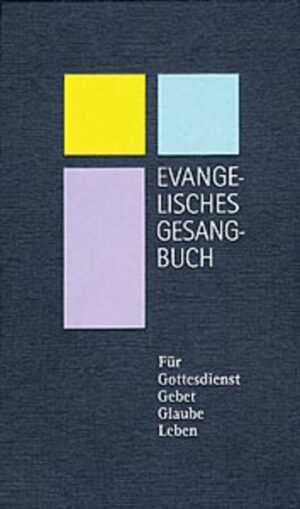 Gesangbuch für die Evangelische Kirche in Mitteldeutschland, Kleine Geschenkausgabe, Lederfaserstoff, Silberschnitt