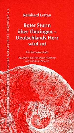 Es ist erstaunlich, wie genau der aus Erfurt gebürtige Reinhard Lettau (1929-1996) in seinem Frühwerk, das er mit 18 Jahren schrieb, die politische Situation im Thüringen des Jahres 1946 darzustellen wusste. Das Manuskript dieses nachgelassenen Romans hat die Erfurter Autorin Christina Onnasch zur Veröffentlichung vorbereitet und mit einem Nachsatz versehen.