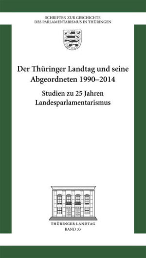 Ein Vierteljahrhundert Parlamentarische Demokratie  Der Thüringer Landtag 19902014 | Bundesamt für magische Wesen