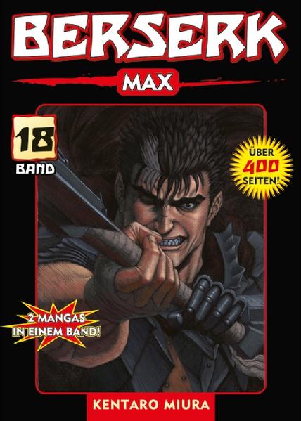 Das legendäre Manga- Dark- Fantasy- Epos in doppelter Max- Ausgabe mit über 400 Seiten! Erlebe den erbarmungslosesten Rachefeldzug der Mangageschichte! Begleite Guts und seine Gefährten auf ihren Reisen durch eine unbarmherzige Welt voller Monster jenseits deiner Vorstellungskraft … Mit einem gigantischen Schwert über der Schulter und einem Arm aus Stahl sinnt der als "Schwarze Ritter" bekannte Söldner Guts nur auf eins: Rache! Nichts hält ihn auf, während sein Schwert nach Blut dürstet und Dämonen und düstere Fabelwesen seinen Pfad abzeichnen. Eine bildgewaltige Geschichte über Verrat, Gier, die Tugend der Freundschaft und Opferbereitschaft. Das erwartet dich in Band 18: Die Insel, bei der ihr Schiff "Sea Horse" Zuflucht gesucht hat, ist in Wahrheit die Wohnstatt einer bösartigen Meeresgottheit. Die Bewohner sind zu Fangarmen dieser Gottheit mutiert. Ihre auf groteske Weise entstellten Körper lassen keine Gelegenheit aus, Guts und seine Gefährten zu attackieren. Guts entschließt sich deshalb, das Übel mit der Wurzel auszurotten und die Gottheit im Kampf zu besiegen. Dafür verwandelt er sich einmal mehr in den "Berserker". Beinhaltet die regulären Bände Berserk 35 und 36. Für Fans von Action- , Dark- Fantasyund Horrormanga!