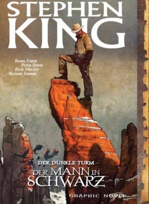 Stephen Kings Saga Der Dunkle Turm fasziniert die Leser seit 30 Jahren. Der Mann in Schwarz, der zehnte Band der epischen Graphic Novel, schildert Geschehnisse aus den Romanen tot und Schwarz, in denen Rolands unablässige Suche nach dem Dunklen Turm ihren Anfang nahm – oder doch ihr Ende? Um den Mann in Schwarz und den Dunkeln Turm zu erreichen, ist Roland bereit, alles zu riskieren. Sein Leben, seine Seele und Jake, den Jungen aus dieser merkwürdigen, fremden Welt der U- Bahnen und Leuchtstoffröhren.