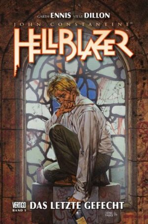 Im letzten Hellblazer- Band von Garth Ennis steht Constantine dem Fürsten der Finsternis selbst gegenüber denn dieser will Rache dafür, dass Constantine ihn bei einer früheren Gelegenheit überlistet hatte. Und er fährt schwere Geschütze auf. "Böse funkelndes Juwel von Vertigo aus den frühen 1990ern." - Slam