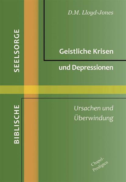 Die Frage „Was betrübst du dich, meine Seele, und bist so unruhig in mir?" beschreibt sehr treffend einen inneren Zustand bei vielen Gläubigen, der mit geistlicher Niedergeschlagenheit, Müdigkeit, Depression oder Mutlosigkeit umschrieben werden kann. Es scheint eine besondere Anfechtung vieler gläubiger Christen in unserer Zeit zu sein. In diesem Buch bespricht Dr. Martyn Lloyd-Jones die Ursachen dieser Verfassung sowie die Art und Weise, wie sie behandelt und überwunden werden kann. Die vorliegenden Predigten bieten eine gute Hilfe, da sie zahlreiche biblische Aussagen zu diesen Fragen aufführen und erklären und diese in Bezug zum praktischen Alltag des Lebens stellen, sowie Beispiele göttlicher Hilfe berichten. Darum ist dieses Buch für Verkündiger, Seelsorger, aber auch für jeden Leser ein Gewinn. Es ist ein hilfreiches Buch, weil auf die große Not der Depression, Müdigkeit und Mutlosigkeit mit dem Wort Gottes geantwortet wird.