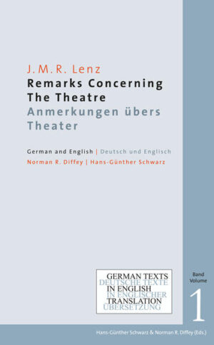 Remarks Concerning The Theatre. Anmerkungen übers Theater | Bundesamt für magische Wesen