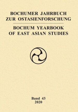 Bochumer Jahrbuch zur Ostasienforschung | Bundesamt für magische Wesen