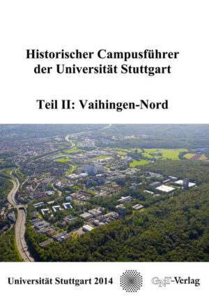 Technik- und architekturhistorischer Führer durch die markantesten Gebäude und Sehenswürdigkeiten der Universität Stuttgart. »In den Sommersemestern 2006, 2007, 2009 und 2010 recherchierten Studierende im Rahmen eines Projektseminars an der Universität Stuttgart unter Anleitung eines Wissenschafts- und Technikhistorikers sowie einer Architekturhistorikerin Informationen über die markantesten Gebäude und sonstigen Sehenswürdigkeiten der beiden universitären Gelände in Stuttgart, in denen sich Forschung und Entwicklung, aber auch Leben und Alltag von Gelehrten, Naturforschern und Technikern abspielte. Das Ziel des Projektseminars war eine handliche und allgemeinverständliche Anleitung für einen Rundweg durch die Areale von Keplerstraße bis Azenbergstraße in der Stadtmitte bzw. um Pfaffenwaldring, Allmandring und Nobelstraße in Vaihingen. Jede/r studentische Teilnehmer/in war aufgefordert, sich ein spezielles Gebäude der Universität auszusuchen und darüber zu schreiben.« (Aus dem Vorwort zu Band I) Mit diesem zweiten Band werden die Ergebnisse für das Areal Vaihingen-Nord präsentiert.