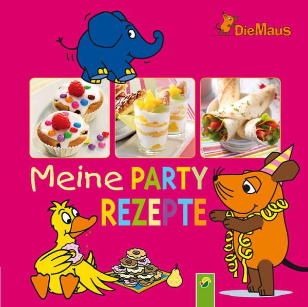 Der Riesenpartyspaß mit der Maus. Mit vielen leichten Rezepte, leckeren Gerichten und Getränken. So wird die nächste Kinderparty garantiert ein Hit!