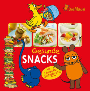 Dieses Kochbuch mit der Maus enthält jede Menge Rezepte für gesunde Snacks, kleine, leckere Gerichte und vitaminreiche Pausenbrote, die Kindern gelingen und schmecken. - Bebilderte Rezepte Schnitt-für-Schritt erklärt - Jeweils mit Schwierigkeitsgrad - Zutaten- und Zubehörlisten Mit Maus, Ente und Elefant macht gesundes Essen richtig Spaß!