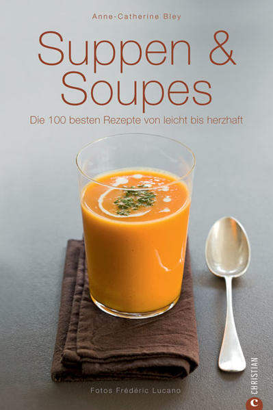 Was könnte verlockender sein als der Geruch einer Suppe? Vergessen Sie Nullachtfünfzehn-Suppen. Anne-Catherine Bley hat es geschafft, die unvergleichlichen Noten jeder Gemüsesorte zur Geltung zu bringen. Sie finden in diesem Buch nicht nur die Grundrezepte wie Kürbiscremesuppe, sondern auch eine Reihe ungewöhnlicher Abwandlungen, wie Linsen mit Morteau-Wurst oder Selleriesuppe mit Birne. Mit nur wenigen Zutaten werden Sie die Familie begeistern!