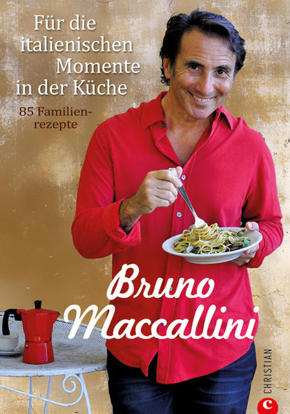 Er ist uns ans Herz gewachsen, der 'Cappuccino-Mann', der italienische Schauspieler und Charmeur Bruno Maccallini. Keiner verkörpert das 'Dolce Vita' besser! Nun versammelt der leidenschaftliche Koch all seine Freunde und seine Familie um sich, um gemeinsam zu kochen, zu genießen, zu feiern und zu lachen. Folgen Sie seiner Einladung und tauchen Sie ein in die echte 'Cucina Italiana' mit mehr als 80 typisch italienischen Rezepten.