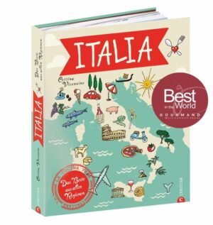 Best in the World Ausgezeichnet mit dem Gourmand World Cookbook Award als bestes italienisches Kochbuch der Welt. Beim Blättern in diesem opulenten Italien-Kochbuch ist Träumen erlaubt! Auf ihrer Reise durch die Regionen Italiens hat Cettina Vicenzino selbst waschechte Sizilianerin nicht nur die besten Rezepte aufgestöbert, sondern auch fantastische Fotos geschossen. Köche und Produzenten aus allen Winkeln des Landes haben mit ihr gekocht und ihre Lieblingsrezepte verraten. Dazu gibt es jede Menge lustige und sympathische Anekdoten, die uns das Land und seine Leute näher bringen. 20 Regionen, unzählige Begegnungen und mehr als 100 regionale Spezialitäten und Klassiker machen Lust, Italien ganz neu kennenzulernen. Un viaggio culinario!