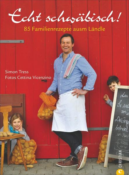 Das neue schwäbische Kochbuch tischt süddeutsche Wohlfühlklassiker auf! Wo der Klang der Kuhglocken über die Wiesen tönt und in urigen Hütten der Ofen bullert, weiß man, wie gutes Essen geht. Spitzenkoch Simon Tress lädt zu sich und seiner Familie nach Hause ein und zeigt uns 80 traditionelle Rezepte der schwäbischen Küche. Deftig, zeitlos, einfach lecker: Mit guten Speisen wird nicht gegeizt im Heimatland der Spätzle.