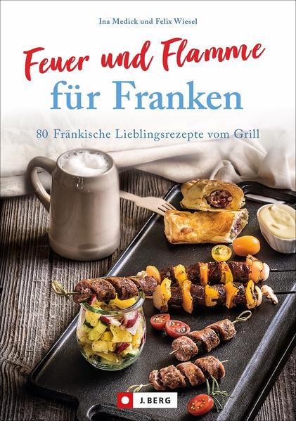 Ein Must-have für jeden Franken! Bamberger Zwiebel, Fränkischer Schäufala-Burger, Volkacher Kaninchen und Aischgründer Karpfen - das alles und noch viel mehr vom Grill? Food-Bloggerin Ina Medick zeigt in ihrem Grillbuch wie. Die Rezept-Palette reicht dabei von kleineren Gerichten bis hin zu wohlschmeckenden Hauptgerichten und süßen Desserts - Rezepte für passende Beilagen und erfrischende Getränke inklusive. Die raffinierten Menü-Ideen und Specials für jede Jahreszeit runden das Buch perfekt ab. Feuern Sie den Grill an und genießen Sie authentisch fränkische Küche auf eine neue Art und Weise!