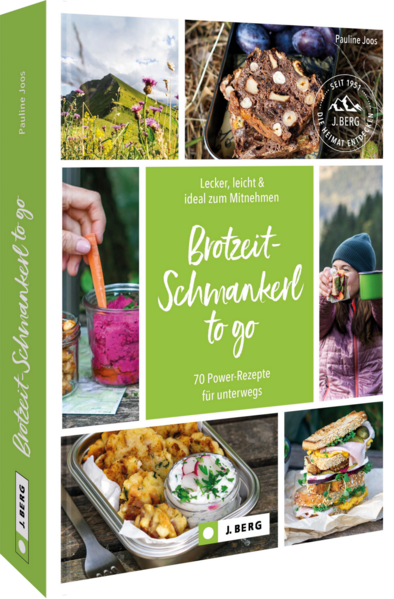 Entdecke mit diesem Kochbuch eine vielfältige Auswahl von 70 kraftvollen Rezepten, perfekt für deine Mahlzeiten unterwegs, ob beim Wandern, fürs Picknick oder dein nächstes Outdoorabenteuer! Von herzhaften Snacks bis zu köstlichen Fingerfood-Kreationen bietet dieses Buch eine geschmackvolle Palette an Leckereien, die leicht zuzubereiten und ideal zum Mitnehmen sind. Klassiker der bayerisch-alpenländischen Küche werden durch Neuinterpretationen und vielen vegetarischen und veganen Alternativen ergänzt. Genieße unterwegs gesunde und nahrhafte Mahlzeiten, die sowohl deine Geschmacksknospen als auch deine Energie ankurbeln. Lecker, leicht und praktisch - dieses Kochbuch wird dein perfekter Begleiter für genussvolle Brotzeiten unterwegs sein. Mit wertvollen Tipps zu sportlicher Ernährung und sicheren Transport von Gesundheitsexpertin Maria Lidl und Rekord-Bergsteigerin Helga Hengge.