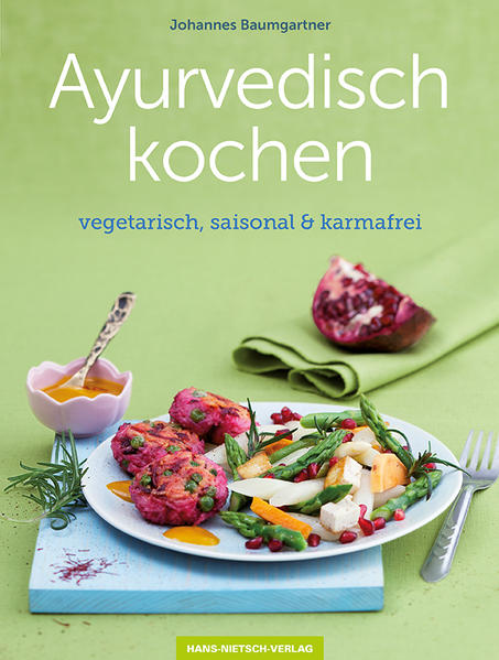 Ayurveda, die jahrtausendealte indische Heilkunst, weiß die Balance der Doshas - der Lebensenergien Vata, Pitta und Kapha - wiederherzustellen und so Körper und Geist zu harmonisieren. Im Bereich „Ernährung“ gelingt das vor allem durch die Verwendung der Gewürze und der sechs Geschmacksrichtungen Süß, Sauer, Salzig, Scharf, Bitter und Herb. Johannes Baumgartner hat die ayurvedische Kochkunst, die Zutaten und Gewürze so kombiniert, dass ein Gericht ausgleichend und harmonisierend wirkt, über Jahre in indischen Tempeln erlernt. Sein Buch Ayurvedisch kochen im Einklang mit den Jahreszeiten bietet eine Einführung in die Grundlagen des Ayurveda, vor allem in die 7 Konstitutionstypen (Doshas) und die 6 Geschmacksrichtungen (Rasas)