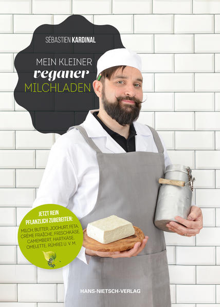 Sébastien Kardinal entschied sich schon als Jugendlicher für die vegetarische, später für die vegane Ernährungsweise. Als Franzose liegt ihm allerdings die Liebe zum Käse im Blut und so stellt er hier eine Auswahl rein pflanzlich erzeugter Käsesorten vor - samt ihrer Grundlage in Form veganer Milch- und Sahnesorten. Mit den schnellen Rezepten seiner durch und durch urbanen Küche, die alle nur 5 bis 30 Minuten in Anspruch nehmen, richtet er sich an bewusste Genießer der modernen Zeit, die nicht allzu lange vor dem Herd stehen wollen. Dass der Geschmack bei seinen Gerichten im Vordergrund steht, versteht sich von selbst. Der engagierte Koch verbindet einen bewussten, nachhaltigen Lebensstil mit der klassischen französischen Gourmetküche. ✪ 28 vegane Rezepte für Milch, Sahne, Joghurt, Butter und zahlreiche Käsesorten, wie Kräuterfrischkäse, Munster-, Feta- und Räucherkäse, sowie Rührei, Spiegelei und Mousse au Chocolat, Crème caramel u. v. m. ✪ Von wegen „Ersatz“! Durch raffinierte Aromen entstehen Köstlichkeiten von ganz eigenem Charakter, die in Geschmack und Konsistenz ihren tierischen Originalen in nichts nachstehen! ✪ Mit zahlreichen Serviervorschlägen, hilfreichen Zubereitungstipps und Informationen zu den wichtigsten Zutaten sowie Bezugsquellen ✪ Aus dem „Käse-Mekka“ Frankreich … direkt auf unsere Brotscheiben, Cracker, Brezeln oder Bagels, einfach zum Frühstück oder edel zur Bewirtung genussverwöhnter Gäste mit Stil