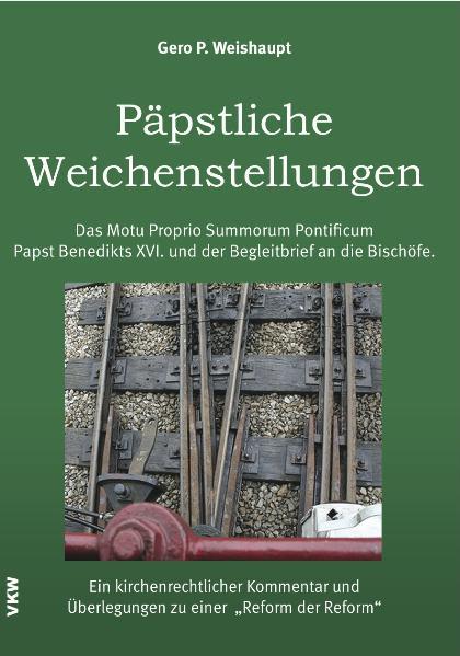 Am 7. Juli 2007 erließ Papst Benedikt XVI. das Motu Proprio „Summorum Pontificum“, mit dem er den Gregorianisch-Tridentinischen Ritus als die außerordentliche Form des Römischen Ritus zugelassen hat. Am 14. September 2007 erhielt dieses päpstliche Dokument Rechtskraft. Seitdem können in der Katholischen Kirche Messen nach dem Römischen Missale des heiligen Papstes Pius’ V. bzw. des seligen Papstes Johannes XXXIII. gefeiert werden. Damit das Motu Proprio „Summorum Pontificum“ in der rechten Weise verstanden und in der Praxis richtig angewandt werden kann, legt Gero P. Weishaupt diesen Kommentar vor. Über die kirchenrechtlichen Erläuterungen hinaus stellt er auch konkrete Überlegungen zu einer „Reform der Reform“ an, also einer Erneuerung der Liturgie im Sinne des Zweiten Vatikanischen Konzils gemäß einer „Hermeneutik der Kontinuität“, d.h. im Spiegel der Tradition. Nach der festen Überzeugung des Autors stellt das Motu Proprio „Summorum Pontificum“ die entscheidenden Weichen zur Verwirklichung der von Papst Benedikt XVI. angezielten „Reform der Reform“.