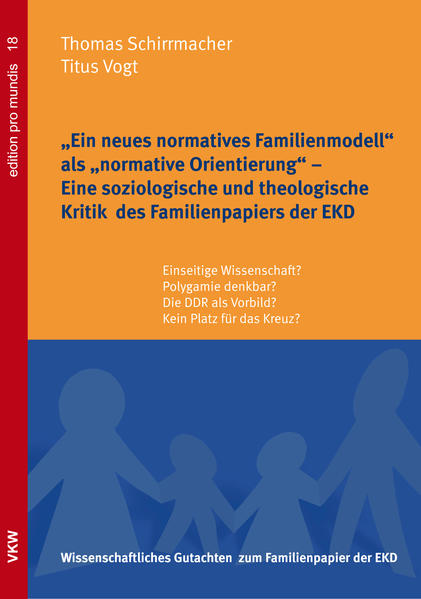 Das bisher umfangreichste Gutachten der Orientierungshilfe zur Familie der EKD kritisiert das Papier 1. wegen seiner parteipolitischen EInseitigkeit, 2. wegen seiner ekklektischen Verwendung soziologischer Erkenntnisse und 3. wegen seiner Ausblendung weiter Teile theologischer Grundlagen des christlichen Glaubens. Die wissenschaftliche Begründung wird als Interesse-geleitet abgelehnt, die Beschreibung des Ist-Zustandes familiärer Beziehungen in Deutschland sei dadurch zu pauschal und geschönt.