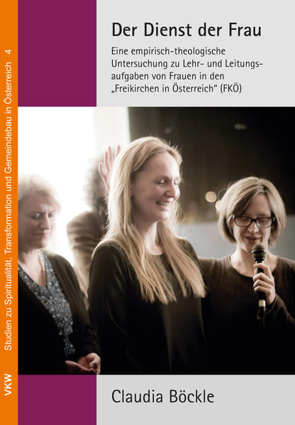 In dieser empirischen Studie geht es um das Selbstverständnis von Frauen in Leiterschaft in den Freikirchen in Österreich. Sie äußern sich zur sogenannten Frauenfrage, ihrem Glauben und ihren Aufgaben in der Gemeinde. Verschiedene Auslegungstraditionen zu ausgewählten Bibelstellen zur Frauenfrage werden der Praxis in den Freikirchen gegenübergestellt mit dem Ziel, Horizonte zu erweitern und Gemeindepraxis zu verändern. Claudia Böckle ist Musikpädagogin, Buchwissenschaftlerin und Theologin und arbeitet bei einem Musikverlag in Wien. Sie ist verheiratet und engagiert sich in der christlichen Literaturarbeit, vorwiegend im Lektorat. Das berufsbegleitende Theologiestudium, das sie mit dieser Studie zum Dienst der Frau abgeschlossen hat, absolvierte sie an der Evangelikalen Akademie Wien und der Universität von Südafrika.