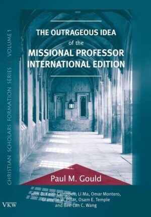 The outrageous idea of this book is that God wants to use professors as professors to reach others, transform the academy, and meet the needs of the world. God is on a mission to redeem and restore this fallen world, and as members of one of the most influential institutions in society, Christian professors in the university play an important role in that mission. Becoming a missional professor will require a clear vision of God’s heart for the lost as well as humankind’s purpose and calling under the banner of Christ, an understanding of the significance of the university as a cultural shaping institution and mission field, and a desire for Christian wholeness in a fragmented world. This idea is outrageous because many Christian professors struggle to live missionally and need a clear vision of such a life as well as role models to lead the way. Many professors already living missional lives need encouragement to “excel still more” (1 Thess 4:10). We all need God’s grace and mercy as we try to faithfully follow Christ within the university.