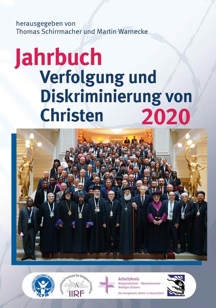 Das jährliche Standardwerk zur Religionsfreiheit 2020 und das jährliche Standardwerk zur Verfolgung von Christen 2020 in einem Wendebuch zusammen gebunden-jedes Jahrbuch beginnt auf einer Seite des Umschlages. Herausgegeben für den Arbeitskreis für Religionsfreiheit der Deutschen und Österreichischen Evangelischen Allianz und die Arbeitsgemeinschaft Religionsfreiheit der Schweizerischen Evangelischen Allianz, das Internationale Institut für Religionsfreiheit und die Internationale Gesellschaft für Menschenrechte von Thomas Schirrmacher und Martin Warnecke. Das Wendebuch hat insgesamt 648 Seiten.