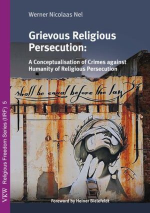 “Nel focuses on grievous religious persecution as one manifestation of crimes against humanity. In spite of shocking reports in recent years about mass-scale atrocities, the issue of religious persecution so far has received comparatively limited attention in academic literature. By meticulously putting together the various elements that jointly define religious persecution, Nel’s dissertation fills a frequently felt gap. Moreover, he reminds us that humanity cannot remain silent about manifestations of grievous religious persecution, which after all are crimes against humanity as a whole. International criminal law must be applied to overcome the gloating triumph of perpetrators over their victims.” (From the foreword by Prof. Dr. Heiner Bielefeldt, former U.N. Special Rapporteur on freedom of religion or belief)