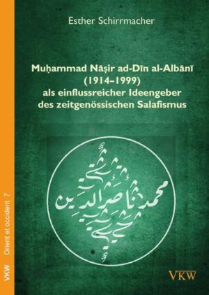 Der albanische Gelehrte Muḥammad Nāṣir ad-Dīn al-Albānī (1914-1999) nahm besonders in den 1960er bis -90er Jahren großen Einfluss auf den zeitgenössischen Salafismus und erfreut sich in islamisch geprägten Ländern auch über seinen Tod hinaus einer großen Anhängerschaft. Bekannt wurde al-Albānī nicht nur durch seine zahlreichen Bücher, sondern auch durch seine Internet-Predigten, die den heutigen Salafismus nachhaltig definieren. al-Albānī, wie auch andere salafistische Vordenker aus dem 20. Jahrhundert, wie z. B. ʿAbd al-ʿAzīz b. ʿAbd Allāh b. Bāz (1910-1999) und ʿAbd ar-Raḥmān al-ʿUṯaimīn (1925-2001), adaptierten klassisch-theologische Konzepte an die Moderne und legitimierten so ihr Vorgehen, ihre Koranauslegung und Theologie. Ihre Auffassungen, die in diesem Buch im Fall von al-Albānī im Kontext salafistischer Strömung erläutert werden, sind in manchen Bereichen des Salafismus zu anerkannten Überzeugungen herangereift, die bis heute Relevanz haben.