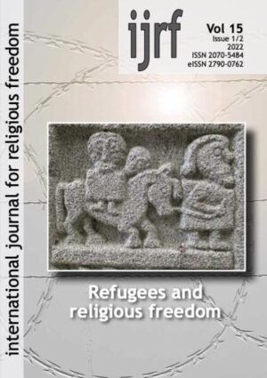 In 2014, I joined the European Religious Liberty Forum of the European Evangelical Alliance and Advocates Europe. The issue of freedom of religion and belief (FoRB) for refugees was high on the agenda. In the Netherlands, I had been campaigning for better asylum procedures for Christians, especially those coming from Muslim countries, and also for a better understanding of religious persecution within the Dutch reception centres. I was pleased to become networked with international specialists on these issues. Subsequently, I was asked to introduce the subject at meetings of the Refugee Highway Partnership (RHP). In 2021, the Refugees and Religious Liberty Task Force was created as a joint initiative of the Religious Liberty Partnership, the RHP and the World Evangelical Alliance. The idea was suggested that a special issue of the International Journal of Religious Freedom should be dedicated to refugees and FoRB. This issue brings together two opinion pieces and seven articles of interest on several related topics, ranging from the acts of religious persecution that cause people to flee, on one hand, to the reception of refugees in countries of asylum, where they often find that their religious liberty is still at risk. The two opinion pieces include theological reflections and research on aspects of freedom of religion in Nicaragua. Mark Glanville, associate professor of pastoral theology at Regent College, Vancouver, introduces us to the biblical ethics of kinship for people on the move and its meaning for our attitude towards refugees. God’s family includes people of all cultures and nations. Rossana Muga Gonzales, of Open Doors, and Teresa Flores Chiscul, of the Observatory for Religious Freedom in Latin America, discuss the impact of the Sandinista dictatorship on the freedom of religion and the freedom of expression of the churches in Nicaragua that causes, among others, forced displacements and exile of Christian leaders. The articles are focused on issues of refugees and FoRB in Europe and Africa. Kareem McDonald, a PhD fellow at the University of Padova, Italy, explains why the issue of religious freedom for asylum seekers and refugees is so important. Next, Iwona Zamkowska, a professor at the University of Technology and Humanities of Radom, Poland, considers the emergence of Islamic State-instigated terrorism in the Sahel, focusing specifically on Burkina Faso. Although the country has a history of religious tolerance, she warns that international neglect of the effect of jihadism on the Christian community could have a lasting negative effect on the well-being of internally displaced Christians. Olanike Adelakun, lecturer at the American University of Nigeria School of Law and a gender justice expert, and Adedayo Adelakun, a graduate student, introduce the role of religious practices in limiting women’s participation in peacebuilding processes in northeast Nigeria, which may threaten sustainable peace and lead to the recurrence of conflict. Paul Diamond writes about issues between countries of origin and countries of asylum. He is a British lawyer who specializes in matters of religious liberty. His article evaluates the UK’s Vulnerable Persons Resettlement Scheme for Syrian refugees and concludes that religious minorities in the country of origin were disproportionately overlooked and rarely benefitted. Diamond fears that the same thing will happen with the current Afghan Citizens Resettlement Scheme and warns about such ‘wilful blindness’. Moving to the reception of refugees in countries of asylum, we have a contribution by David van der Maas, who studied the influence of secular humanitarian discourse on religion, religious minorities, and policy practice, especially in Dutch reception centres, during a traineeship at the WEA. He demonstrates that religious liberty can be compromised because of the religious illiteracy of reception centre staff. Religious liberty can also be at stake in the process of handling religion-based asylum claims. Adelaide Madera, a professor who studies the interrelationship between law and religion, reflects on European trends and the diversity of attitudes across European countries, with a special focus on Italy. She shows that European countries could more effectively safeguard the essential core of religious freedom. Lidia Rieder, of ADF International in Vienna, also discusses the complexity of credibility assessment in asylum claims involving religious conversion, examining the UK and Germany. She concludes her contribution with a helpful list of best practices and recommendations to ensure a more objective approach. I believe this special issue offers important insights that will aid the promotion of religious liberty for all, and especially for refugees and asylum seekers who often find themselves in vulnerable situations. Yours sincerely, Dr Marnix Visscher Guest editor