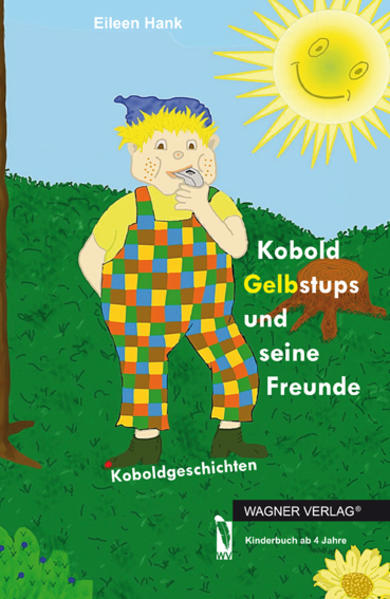 Sieben Geschichten zum Selberlesen und Vorlesen. Gelbstups ist ein lustiger kleiner drolliger Kobold, der im Wald lebt. Sein Haus ist mit Küche, Bad, Wohnund Schlafzimmer ausgestattet. Er ist ein guter Kobold und dort der Bürgermeister. Gelbstups hat eine Trillerpfeife. Wenn er diese benutzt, dann hören alle auf ihn. Seine Freunde sind die Waldtiere, die Zwerge, die in einem Zwergendorf leben, die unsichtbaren Geister, die ihr Geisterhaus in einem Baum haben, und die wunderschönen Feen, die den Feenplatz ihr Zuhause nennen. Dieser lustige Kobold Gelbstups liebt seine Freunde, und von dort erzählt er uns einige Geschichten.