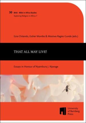 This volume of BiAS/ ERA is a Festschrift honouring Nyambura J. Njoroge. She is an outstanding woman theologian whose work straddles diverse fields and disciplines. Inspired by her rich and impressive œuvre, in this volume friends and colleagues of her (among them celebrities like Musa Dube, Gerald West, Fulata Moyo, Ezra Chitando, and others) explore how religion and theology in diverse contexts can become more life giving. Contributors from many countries and different continents explore themes such as African women’s leadership, theological education, HIV/ AIDS, lament, the Bible and liberation, adolescents and young women, sexual diversity and others. Collectively, the volume expresses Nyambura’s consistent commitment to the full liberation of all human beings, in fulfilment of the gospel’s promise that all may have life and have it to the full (John 10:10)