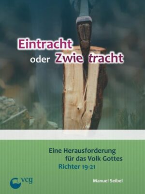 Das Buch der Richter ist in vieler Hinsicht ein Spiegelbild unserer Zeit. Es enthält aktuelle Hinweise für unser persönliches und gemeinsames Verhalten als Kinder Gottes. In den letzten Kapiteln dieses Bibelbuches lernen wir die Ursache des niedrigen Zustands im Volk Gottes kennen. Wenn die Lebenspraxis der Gläubigen nicht der Heiligkeit Gottes entspricht, sind besonders persönlicher Gehorsam, Besonnenheit und Treue gefragt-gepaart mit echter Bruderliebe.