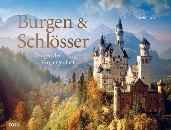 Burgen und Schlösser bieten uns einen umfangreichen Einblick in die Geschichte vergangener Jahrhunderte. Ob als Wehranlage, Lustschloss oder royales Domizil – sie zieren viele Stadtbilder oder fungieren als Wahrzeichen. Dieser Bildband präsentiert mehr als 200 herausragende Farbfotos von Burgen und Schlössern aus aller Welt. Entdecken Sie unter anderem Schloss Neuschwanstein, Deutschlands Touristenmagnet Nummer eins, die königliche Residenz Windsor Castle in England sowie viele weitere faszinierende Prunkbauten und Ruinen. In kurzen Textabschnitten erfahren Sie Wissenswertes zu Geschichte, Ausstattung und Zweck der steinernen Zeitzeugen Bildband im Querformat mit partieller Goldfolienprägung.