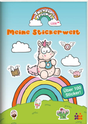 Das knuffigste Einhorn der Welt! Theodor liebt es, auf einer Wolke durch die Gegend zu flitzen und kleine Rennen mit seinen Freunden zu veranstalten. Und wenn ihm, dabei noch ein süßer Leckerbissen in den Mund fliegt – umso besser. Hintergründe aus Theodors Welt, die mit den Stickern beklebt werden können! Der Fantasie sind keine Grenzen gesetzt.