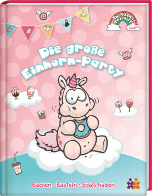 Die Erfolgsstory mit dem Einhorn Theodor geht weiter. Ein zauberhaft gestaltetes Fanbuch voller Ideen für die nächste Einhorn Party bunt wie der Regenbogen. Über 30 kreative, phantasievolle Rezepte für Einhorntorten, Cupcakes, Smoothies u.v.m. Dazu gibt es tolle Bastelideen zum Gestalten von Einladungen, Wimpelketten u.v.m. Ideal auch zum Verschenken.