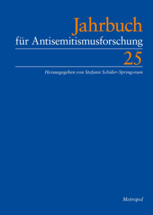 Jahrbuch für Antisemitismusforschung 25 (2016) | Bundesamt für magische Wesen