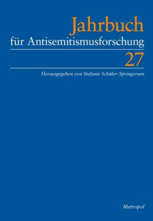 Jahrbuch für Antisemitismusforschung 27 (2018) | Bundesamt für magische Wesen