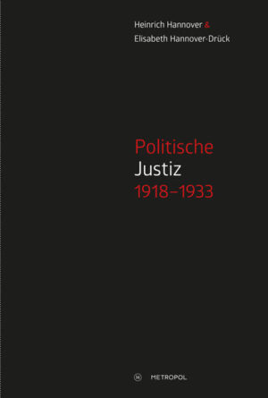 Politische Justiz 19181933 | Bundesamt für magische Wesen