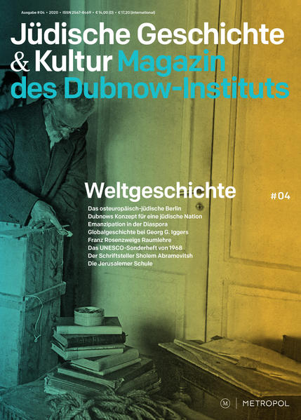 Jüdische Geschichte & Kultur  Magazin des Simon-Dubnow-Instituts | Bundesamt für magische Wesen