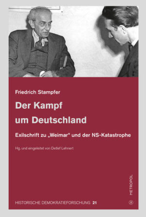 Der Kampf um Deutschland | Friedrich Stampfer