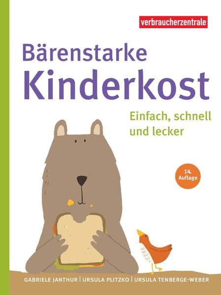 Bärenstark - über 200.000 x verkauft! Hier finden Eltern Antworten auf ihre alltäglichen Fragen: »Mein Kind mag kein Fleisch, fehlt ihm etwas?« »Muss mein Kind Milch trinken?« »Ohne Frühstück aus dem Haus, ist das schlimm?« »Was tun gegen die ständige Nascherei?« Unser Klassiker der Kinderernährung erscheint in der 14. Auflage im neuen Gewand: Größeres Format, noch lesefreundlicher, neue Rezepte und viele neue Fotos. Die Illustratorin Katrin Wiehle hat einen sympathischen Bären entworfen, der durch das Buch führt und Mut macht, auf dem Weg zu einer gesunden Ernährung für die ganze Familie. Die 'Bärenstarke Kinderkost' erläutert, was und wie viel Kinder wirklich brauchen und wie man gesunde, abwechslungsreiche und vor allem leckere Gerichte ohne viel Aufwand auf den Tisch bringt.