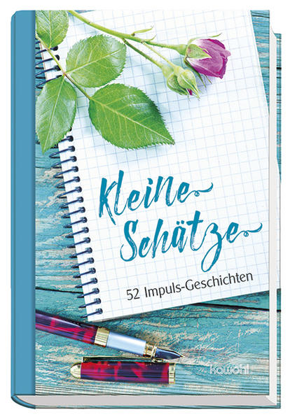 Kleine Schätze 52 berührende Impuls-Geschichten 52 erfrischende Kurzgeschichten aus dem Leben und für das Leben wollen innere Schatzkisten füllen. Erfreuendes und Nachdenkliches mit symbolstarken Bildern für Leser und Betrachter. Lassen Sie sich berühren, ermutigen und motivieren. Die abwechslungsreichen kleinen Schätze empfehlen sich nicht nur für die persönliche Lektüre. Entdecken Sie originelle Kostbarkeiten für viele Gelegenheiten.