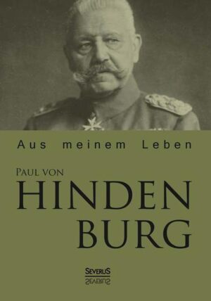 In der Geschichte des 20. Jahrhunderts nimmt Paul von Hindenburg eine zentrale Rolle ein. Der als Held verehrte „Sieger von Tannenberg“ sollte das Schicksal der Völker in ganz Europa entscheidend beeinflussen. Dies sind die Erinnerungen des Generals: In ihnen bietet er einen faszinierenden Einblick in seinen Charakter und seine Entscheidungen. Reizvoll und irritierend zugleich wirkt der erzählende Ton, mit dem er sein militärisches Leben darlegt: Kriegsführungen im Osten und Westen des Ersten Weltkrieges, das Zusammenspiel mit den Bundesgenossen und schließlich seinen Aufstieg zur Obersten Heeresleitung. 'Als Mensch habe ich gedacht, gehandelt und geirrt. Maßgebend in meinem Leben und Tun war für mich nicht der Beifall der Welt, sondern die eigene Überzeugung, die Pflicht und das Gewissen.' (Paul v. Hindenburg)