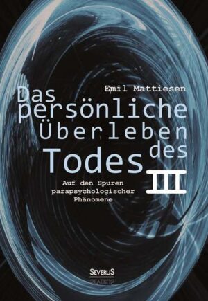 Seit Menschengedenken existiert die eine zentrale Frage: Was passiert mit uns nach dem Tode? Nicht nur in philosophischen Zusammenhängen, auch auf praktischer Ebene gelangen Forscher zu erstaunlichen Ergebnissen. Emil Mattiesen ist einer der wichtigsten Vertreter der deutschen Parapsychologieforschung. Sein dreibändiges Hauptwerk „Das persönliche Überleben des Todes“ gilt seit seinem Erscheinen 1936- 39 als Standardwerk der Parapsychologie und hat bis heute nicht an Bedeutung verloren. Mattiesen nähert sich der Frage nach dem Weiterleben auf empirischer Basis: In seinem Hauptwerk belegt er seine Theorien mit faszinierenden Berichten aus Séancen, von Medien und Augenzeugen parapsychologischer Phänomene. Seine Beweise für ein Leben nach dem Tod konnten bislang nicht widerlegt werden. Mattiesens Studien sind grundlegend und insbesondere der Umfang seiner Untersuchungen genießt noch heute in der Forschung hohe Anerkennung. 'Ängste und Sorgen, Befürchtungen und Hoffnungen, Liebe und Haß, namentlich aber die Aufregungen eines katastrophalen Todes, welche noch in das im Sterben zutage tretende Unterbewußtsein hinüberzittern, werden von diesem in Form von Autosuggestionen mit hinübergenommen in den veränderten Zustand und suchen sich von dorther noch materiell zu verwirklichen, wenn die neuen Lebensbedingungen das Ich schon nach einer ganz andern Richtung weisen.‘ Wie ein ‚Nachtwandelnder‘ setzt der Abgeschiedene z.B. seine ‚nächtlichen Gänge‘ in dem Hause fort.‘ In SEVERUS Verlag wurden die drei Bände neu aufgelegt. EAN: 978- 3- 86347- 537- 6 (Bd. 1), 978- 3- 86347- 539- 0 (Bd. 2), 978- 3- 86347- 541- 3 (Bd. 3)