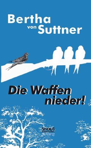 „Keinem vernünftigen Menschen wird es einfallen, Tintenflecken mit Tinte, Ölflecken mit Öl wegwaschen zu wollen. Nur Blut soll immer wieder mit Blut abgewaschen werden.“ „Die Waffen nieder!“ gehört zweifellos zu den wichtigsten pazifistischen Schriften des 19. Jahrhunderts und löste bereits kurz nach Erscheinen ein gewaltiges Echo aus. Der Roman schildert die packende Geschichte der Baronin Martha Althaus, die im Zuge kriegerischer Auseinandersetzungen tragische Verluste erleidet - und zur überzeugten Pazifistin wird. Die Friedensnobelpreisträgerin Bertha von Suttner protestiert mit diesem Roman gegen das sinnlose Verschwenden von Menschenleben und die menschenverachtenden Grausamkeiten im Krieg.